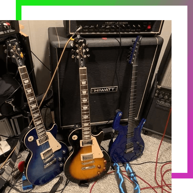 Guitars and amps
